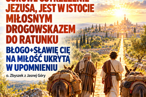 Błogosławieństwo 23 października — Piątek Znaki czasu Łk 12, 54-59 Surowe ostrzeżenie Jezusa, jest w istocie miłosnym drogowskazem do ratunku Błogo+sławię Cię na miłość ukrytą w upomnieniu o. Zbyszek z Jasnej Góry
